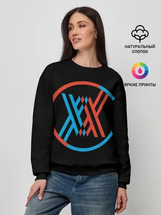 Женский свитшот / Darling in the Franxx LOGO