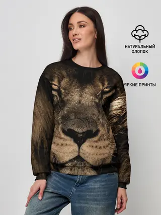 Женский свитшот / Лев
