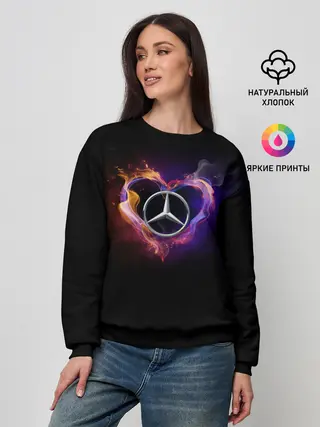 Женский свитшот / Mercedes-Benz