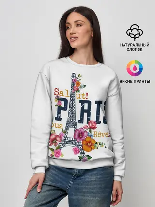 Женский свитшот / Париж