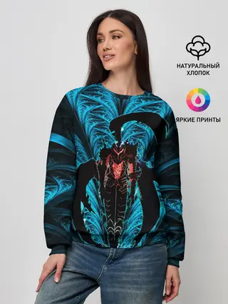Женский свитшот / Поднятие Уровня в Одиночку