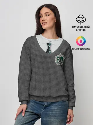 Женский свитшот / Форма Слизерина