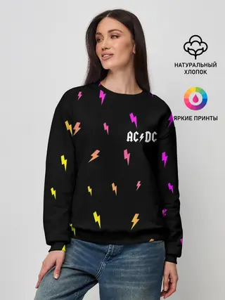 Женский свитшот / AC DС