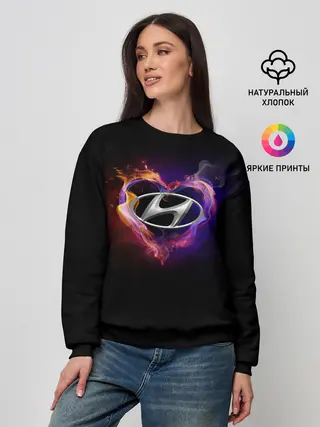 Женский свитшот / Hyundai