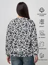 Женский свитшот / Абстракция