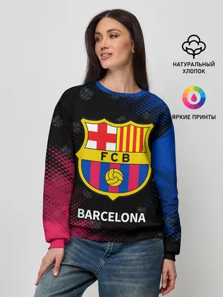 Женский свитшот / BARCELONA / БАРСЕЛОНА