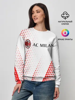 Женский свитшот / AC MILAN / МИЛАН