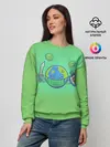 Женский свитшот / Earth VS Covid-19