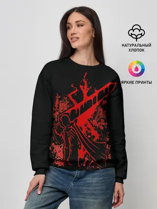 Женский свитшот / BERSERK blood