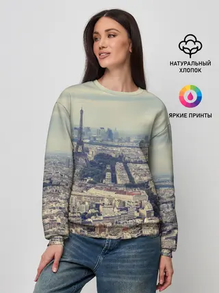 Женский свитшот / Париж