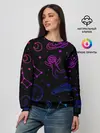 Женский свитшот / Космический рисунок