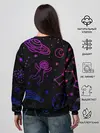 Женский свитшот / Космический рисунок