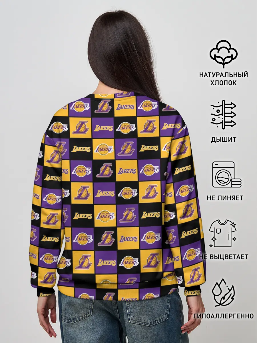 Женский свитшот / LA LAKERS | ЛЕЙКЕРС