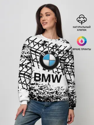 Женский свитшот / BMW.