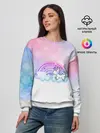 Женский свитшот / Единорог