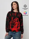 Женский свитшот / korn