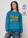 Женский свитшот / Stay home boys club