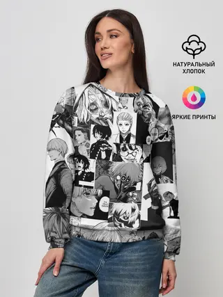 Женский свитшот / Токийский гуль