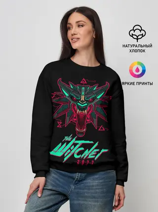 Женский свитшот / The Witcher 2077