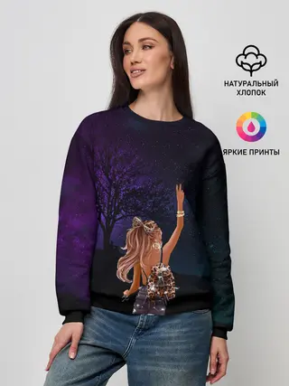 Женский свитшот / Романтика