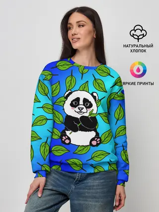 Женский свитшот / Панда