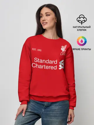 Женский свитшот / LIVERPOOL 20/21 - ДОМАШНЯЯ