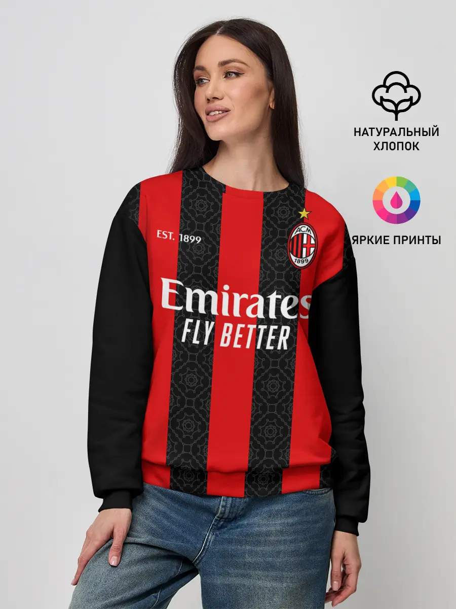 Женский свитшот / AC MILAN 20/21 - ДОМАШНЯЯ