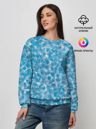 Женский свитшот / Изморозь
