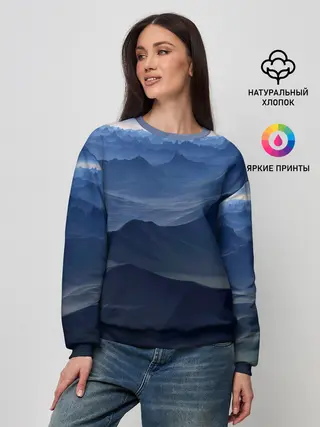 Женский свитшот / Горный массив