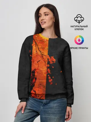 Женский свитшот / ЦАПЛЯ