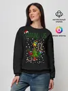 Женский свитшот / Among Us Happy New Year