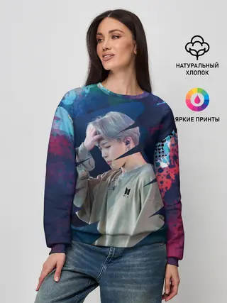 Женский свитшот / BTS. Jimin