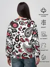 Женский свитшот / Молекулярный рисунок