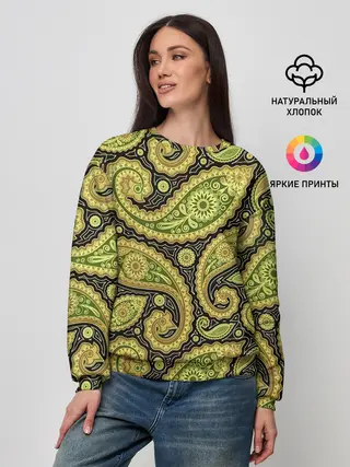 Женский свитшот / Молекулярная хна