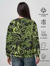 Женский свитшот / Молекулярный рисунок