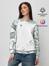 Женский свитшот / разбитое стекло