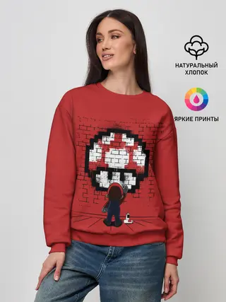 Женский свитшот / Mario