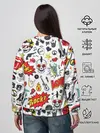 Женский свитшот / Я ЛЮБЛЮ РОК