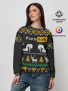 Женский свитшот / Pornhub свитер с оленями