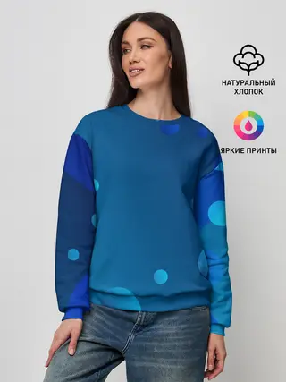 Женский свитшот / Пузыри