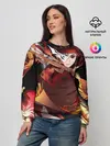 Женский свитшот / КЛИНОК РАССЕКАЮЩИЙ ДЕМОНОВ