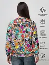 Женский свитшот / Among Us sticker bombing