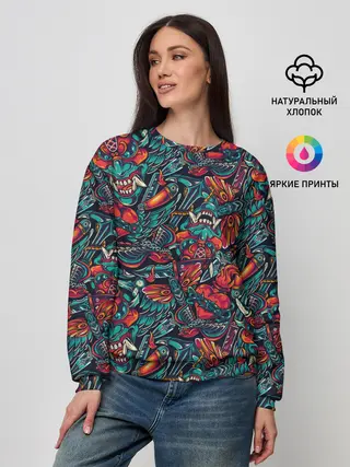 Женский свитшот / Якудза