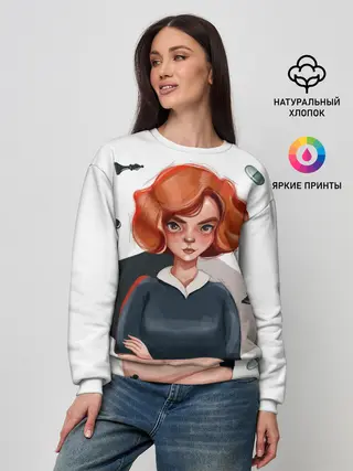 Женский свитшот / Ход Королевы