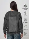 Женский свитшот / Надпись Hack the future