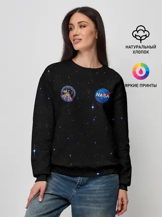 Женский свитшот / NaSa Space | Космос Наса