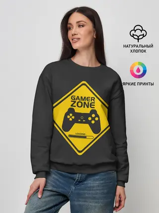 Женский свитшот / Gamer zone