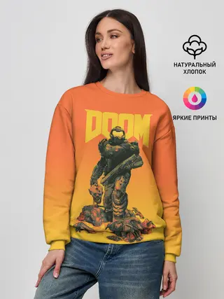 Женский свитшот / Doom