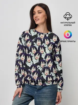 Женский свитшот / ЯТО БЕЗДОМНЫЙ БОГ