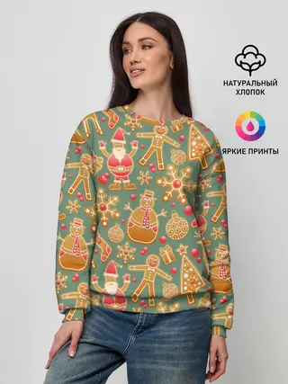 Женский свитшот / Новый год 2021